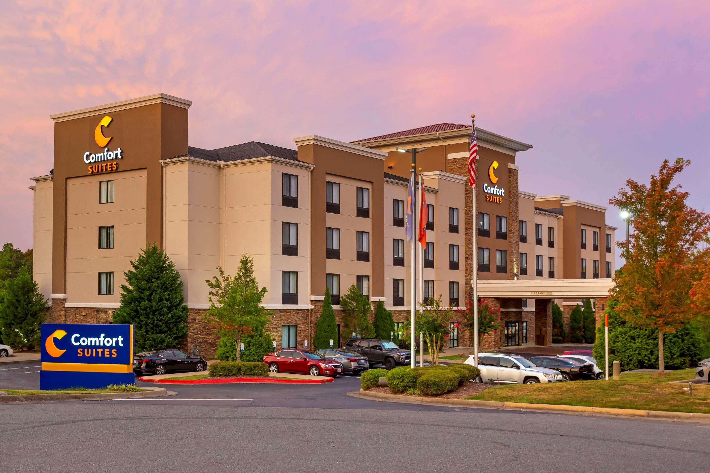 Comfort Suites Little Rock West Esterno foto
